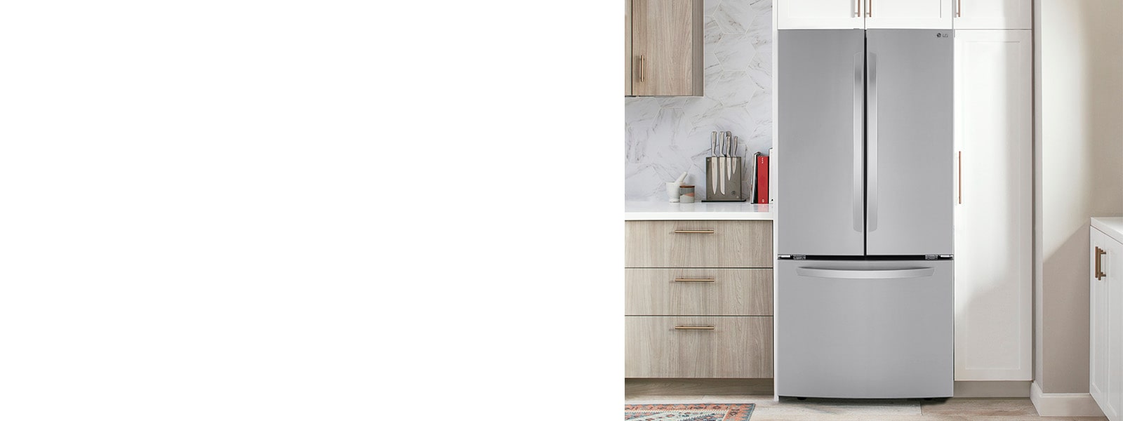 LG 29 cu. ft. Smart French Door Refrigerator (LRFCS29D6S) LG USA